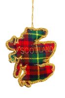 Scotland Tartan Map