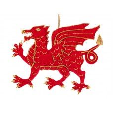 Welsh Dragon Christmas Decoration
