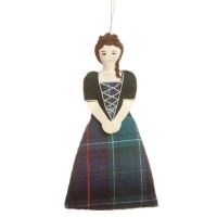 Highland Lady Ornament