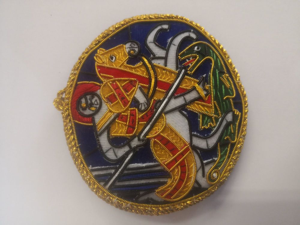 St George and Dragon Medallion