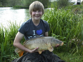 Tom Hesketh with 16lb Common Carp