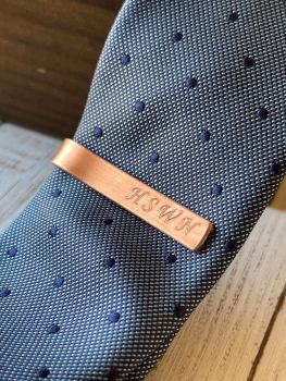 Narrow 5cm Copper Tie Clip