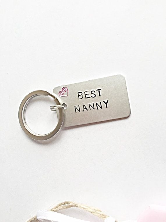 Best Nanny Keyring