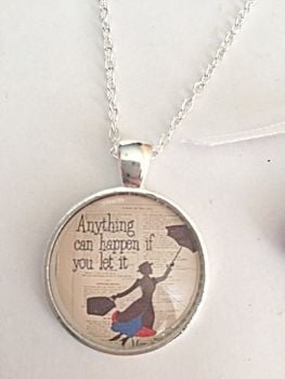 Anything Can Happen If You Let It Necklace