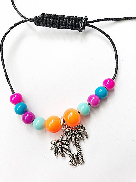 Palm Tree Adjustable Bracelet