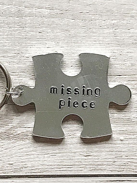 Missing Piece Keyring