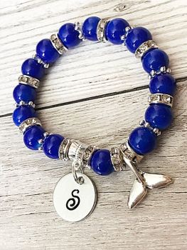 Personalised Whale Tail Bracelet