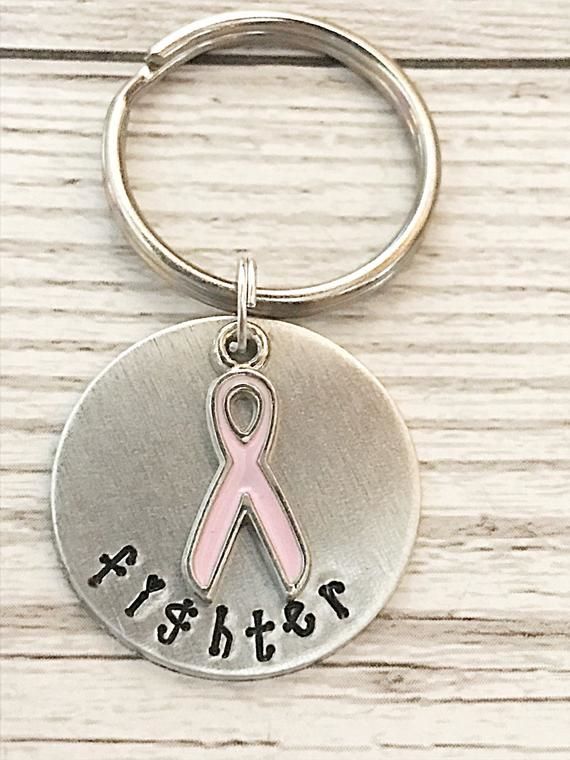 Breast Cancer 'Fighter' Keyring