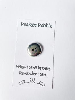 Pewter Pocket Pebble