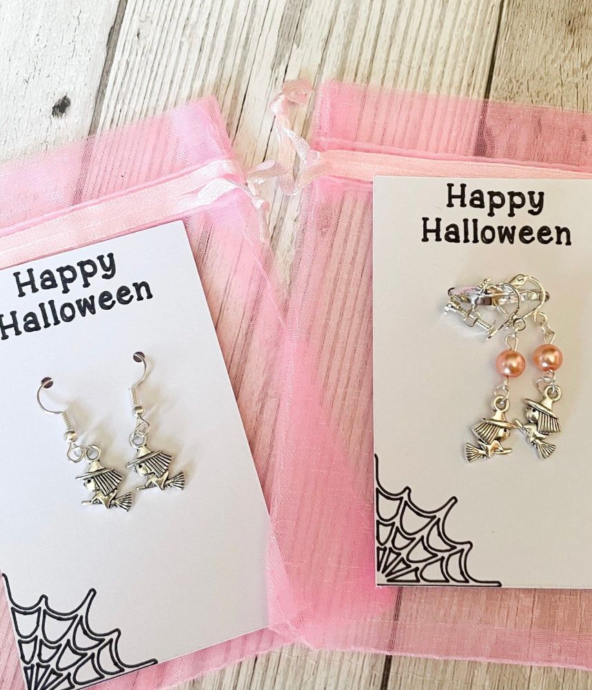 Witch Halloween Earrings