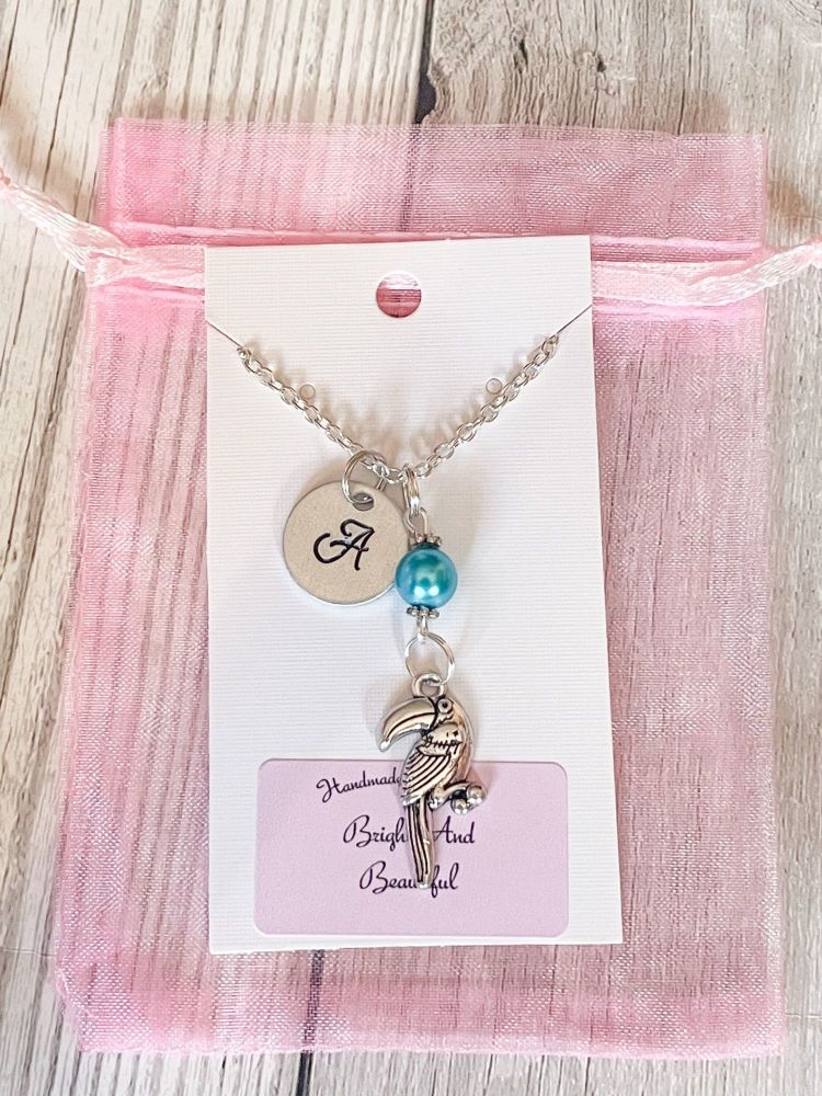Personalised Toucan Necklace