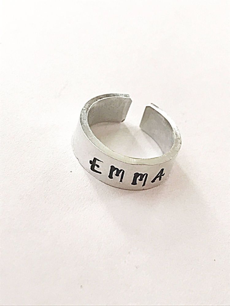 Personalised Cuff Ring