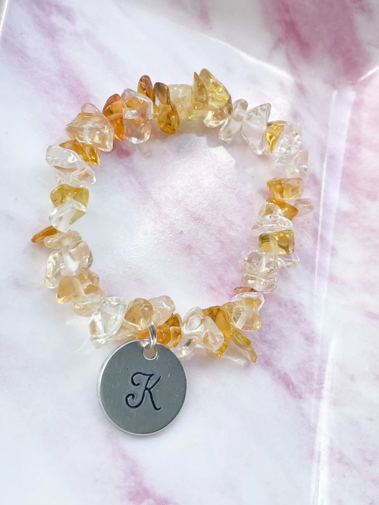 Citrine Crystal Bracelet