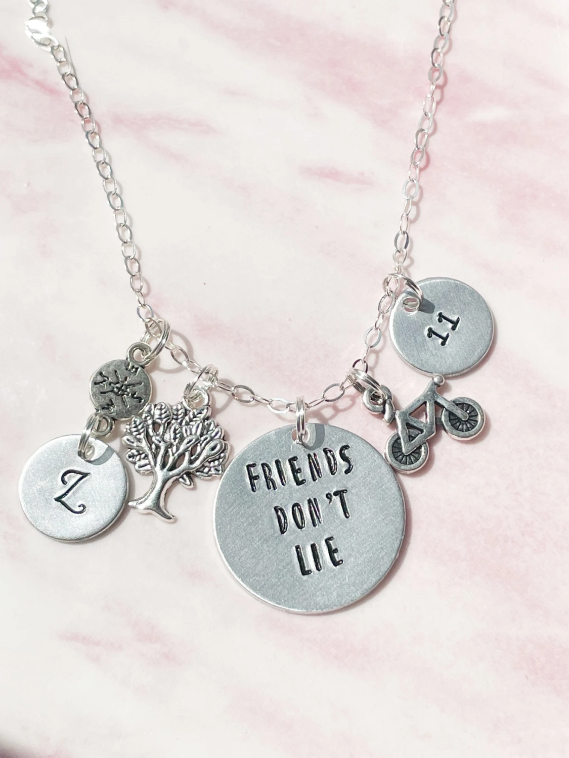 Stranger things bff necklaces discount