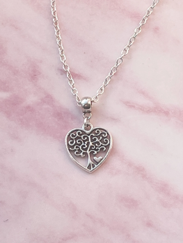 Heart Tree Of Life Necklace