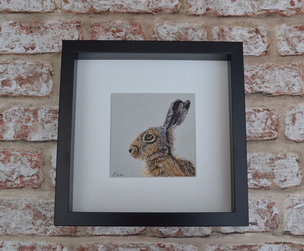'Looking Left' Limited Edition Framed Print