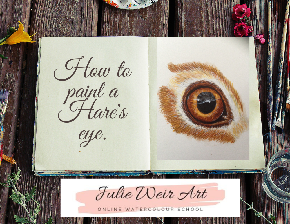 How to paint a Hares Eye