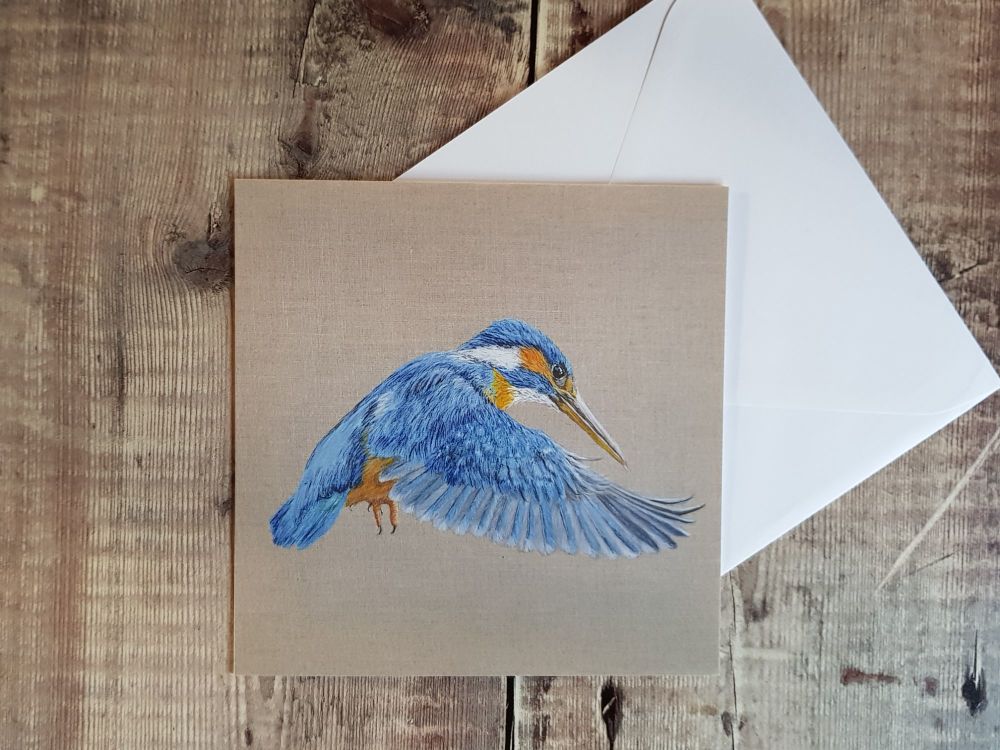 Kingfisher Card