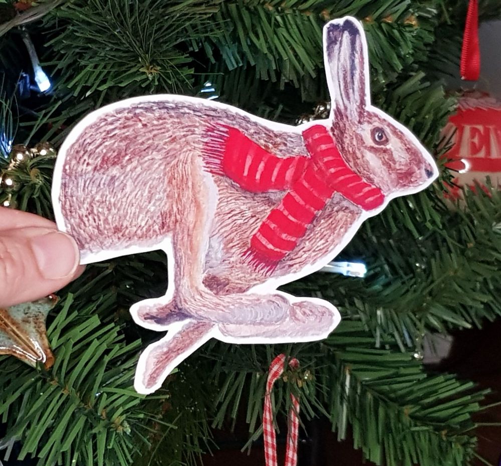 Large Hare Sticker