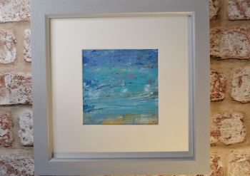 Abstract Seascape, Original Oil Painting.