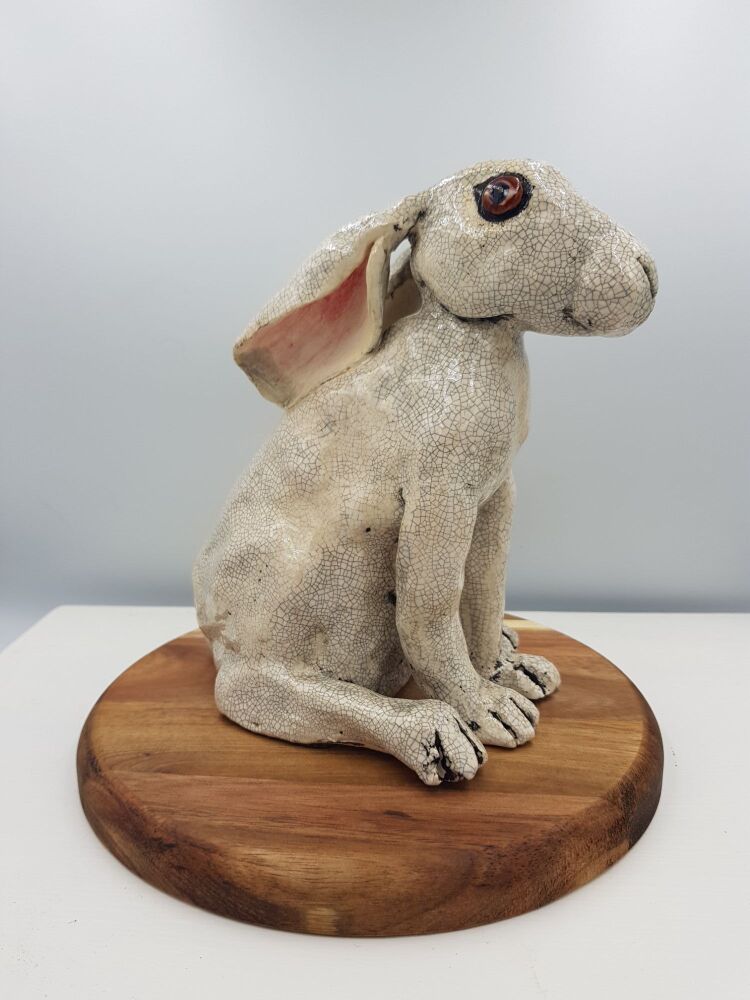 Hare , Earthenware Sculpture.