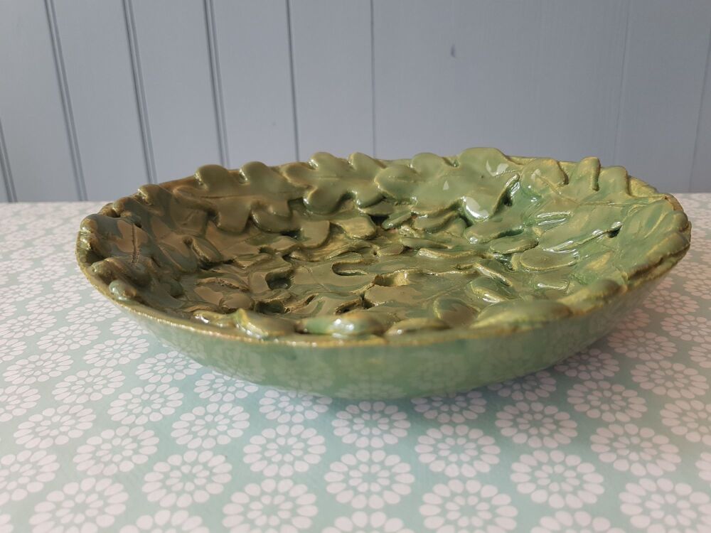 Saturday 18th October 2025 10am - 1pm, Hand build your own acorn leaf bowl.