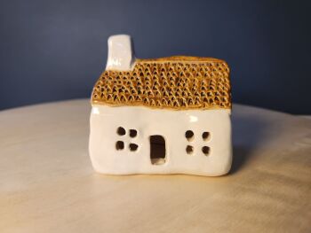 Saturday 25th July 2026, 10 am - 1pm,  Hand building an Incense / Tealight Cottage.