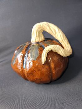Large Ceramic Pumpkin