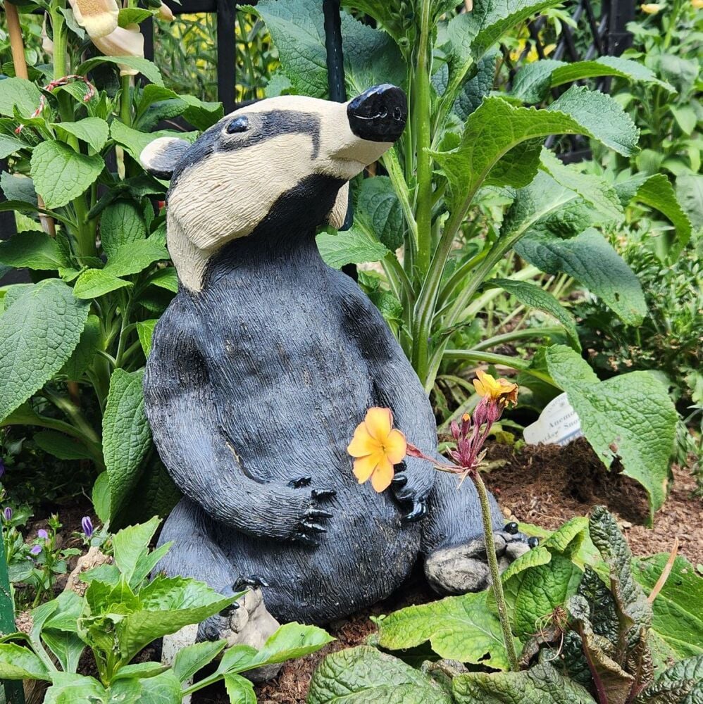Large Ceramic Badger