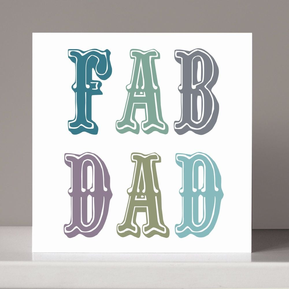 'Fab Dad' Card