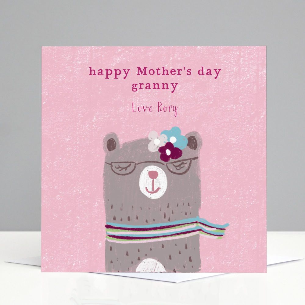 Personalised Granny Mother's Day Card