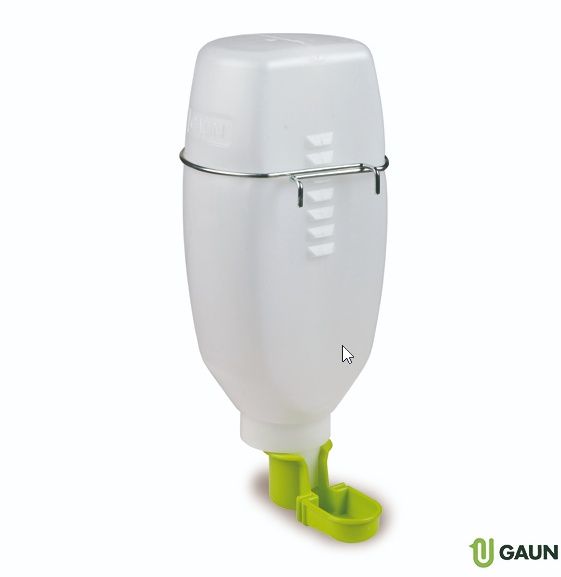 3Ltr Strong Cage Drinker with Bottle - Mesh Clip