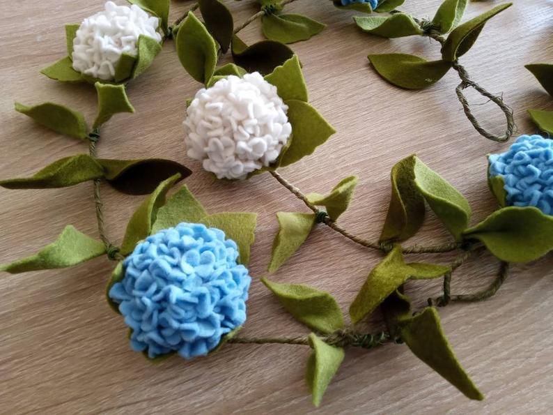 Hydrangea Garland