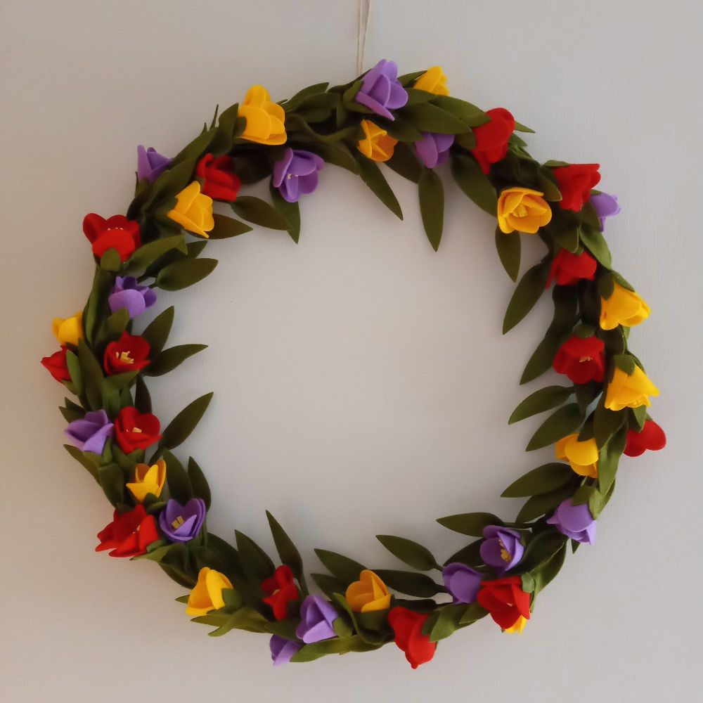 Tulip Wreath