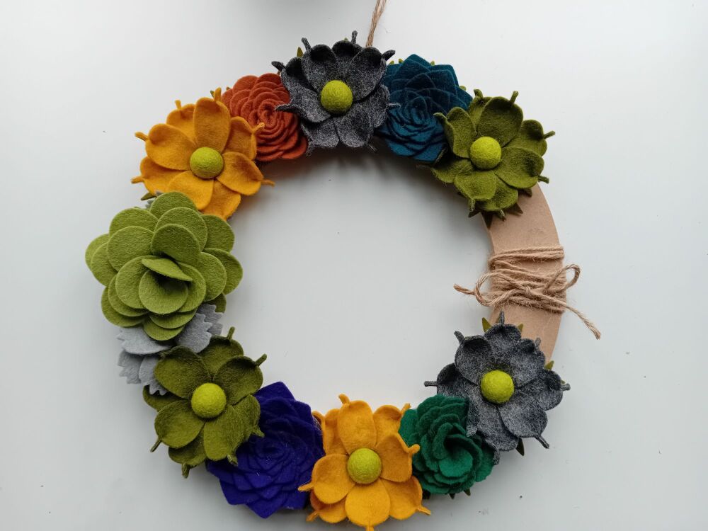 Succulent wreath