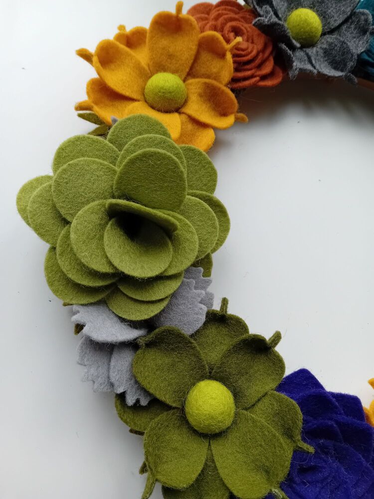 Succulent wreath