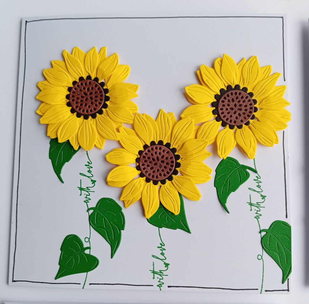 Sunflower Card