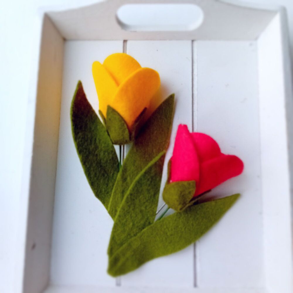 Tulip Brooch