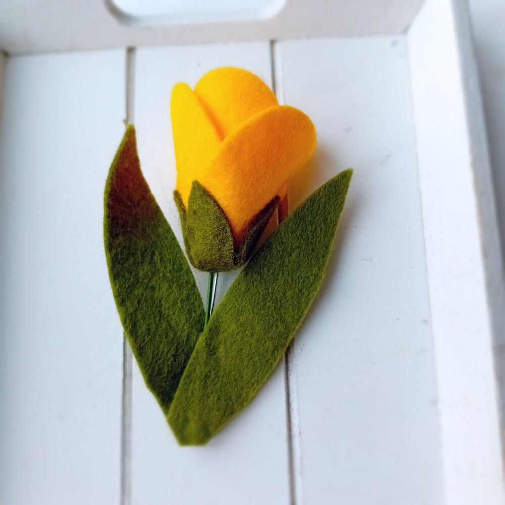 Tulip Brooch