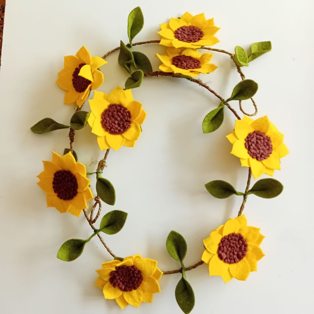 Sunflower Garland