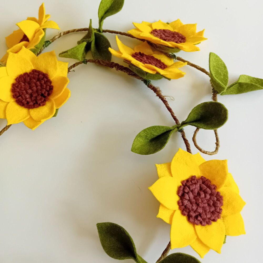 Sunflower Garland
