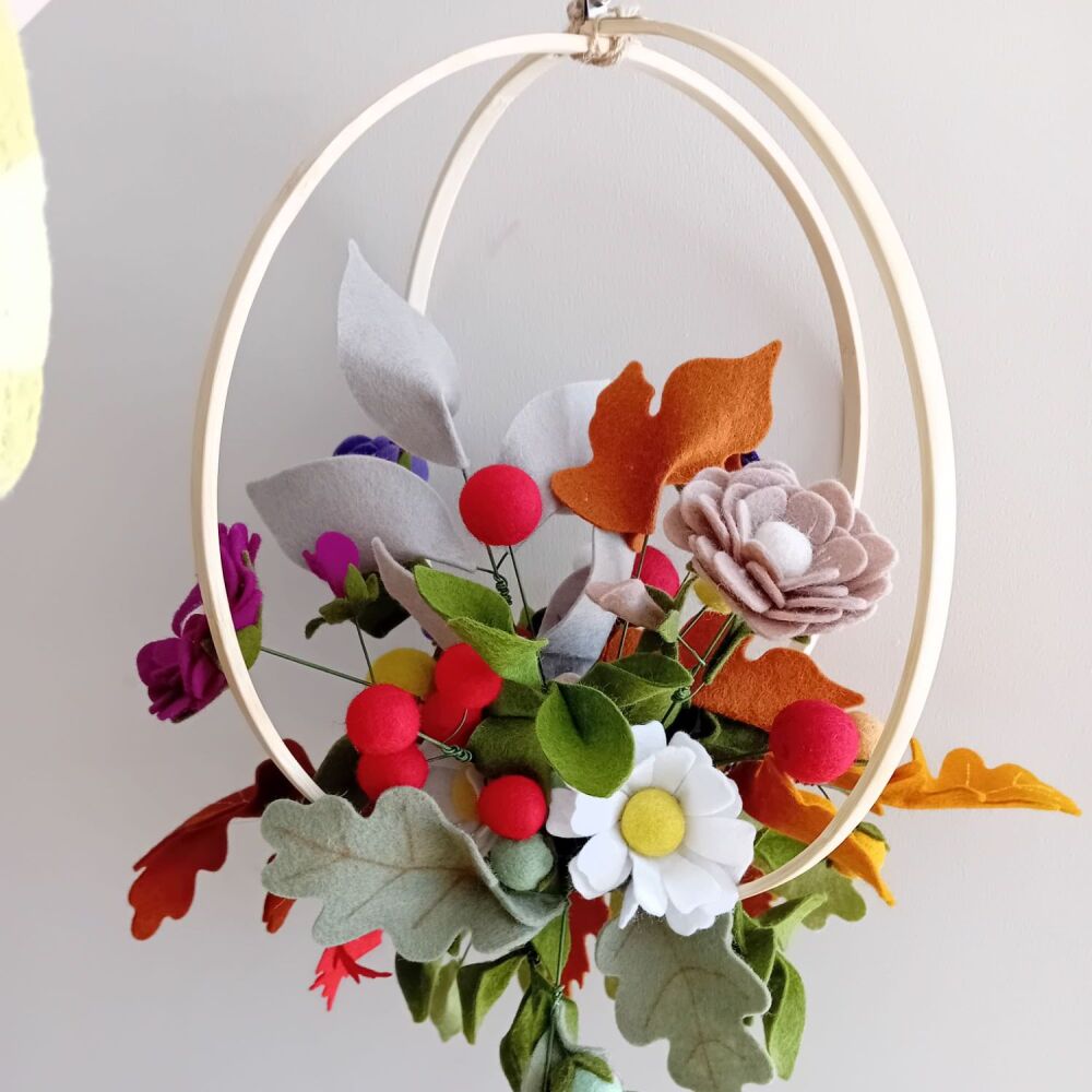Hanging Hoop - Autumn