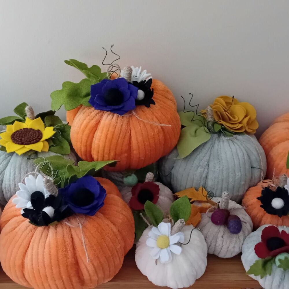 Decorated Pumpkin Sets