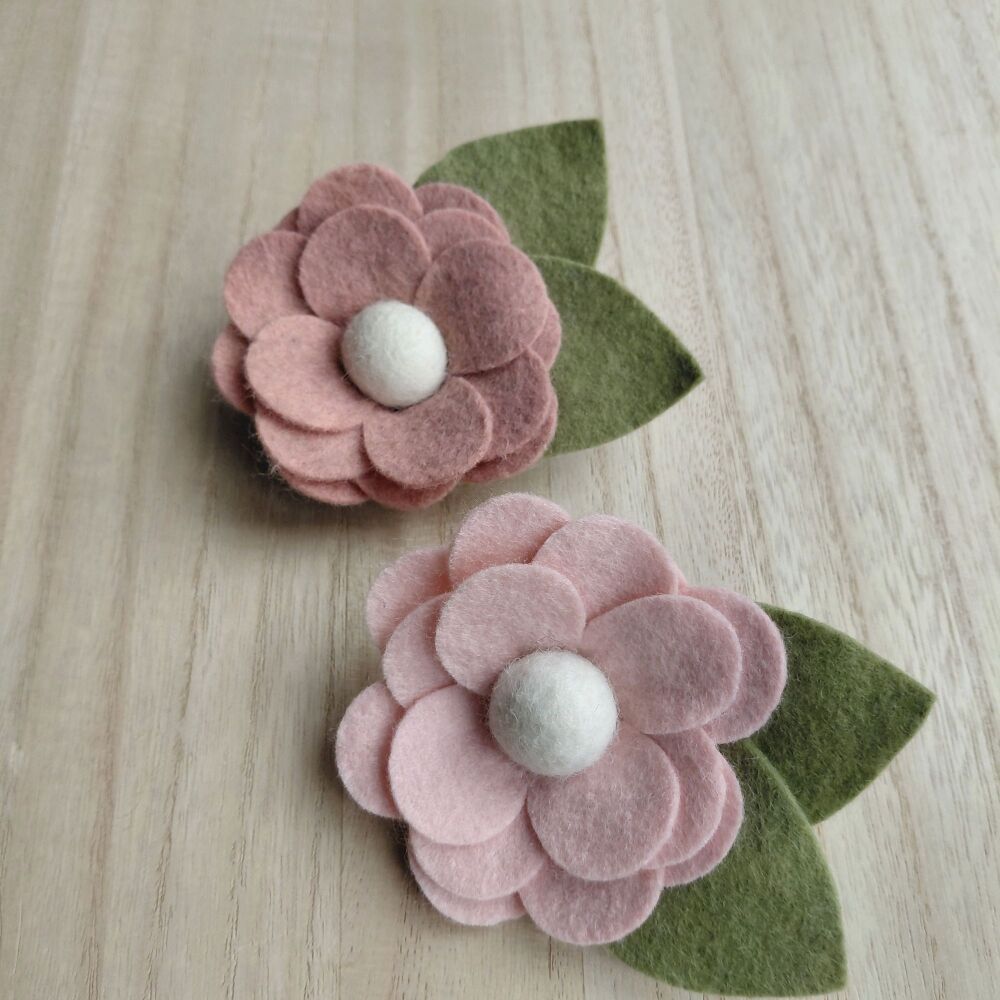 Rambling Rose Brooches