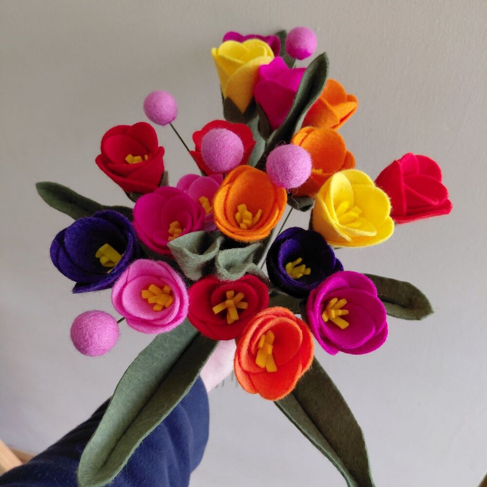 Tropical Tulip Bouquet