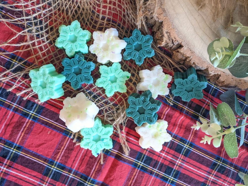 Snowflake melts (pack of 6)