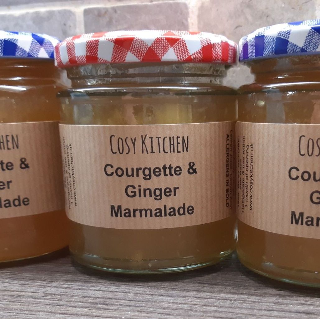 Courgette & Ginger Marmalade
