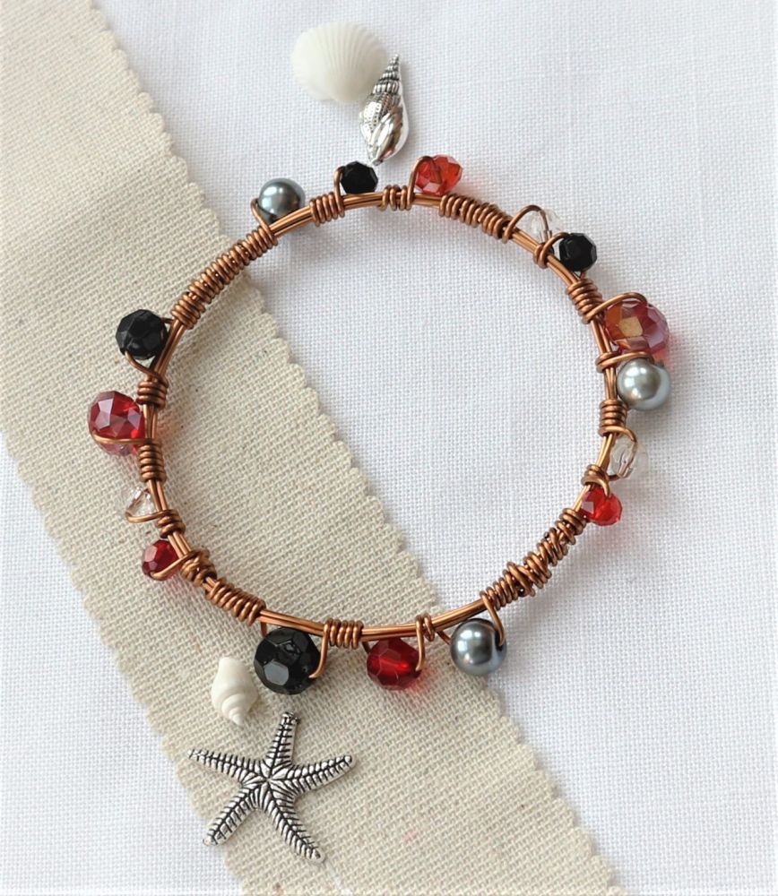Copper, reds and blacks