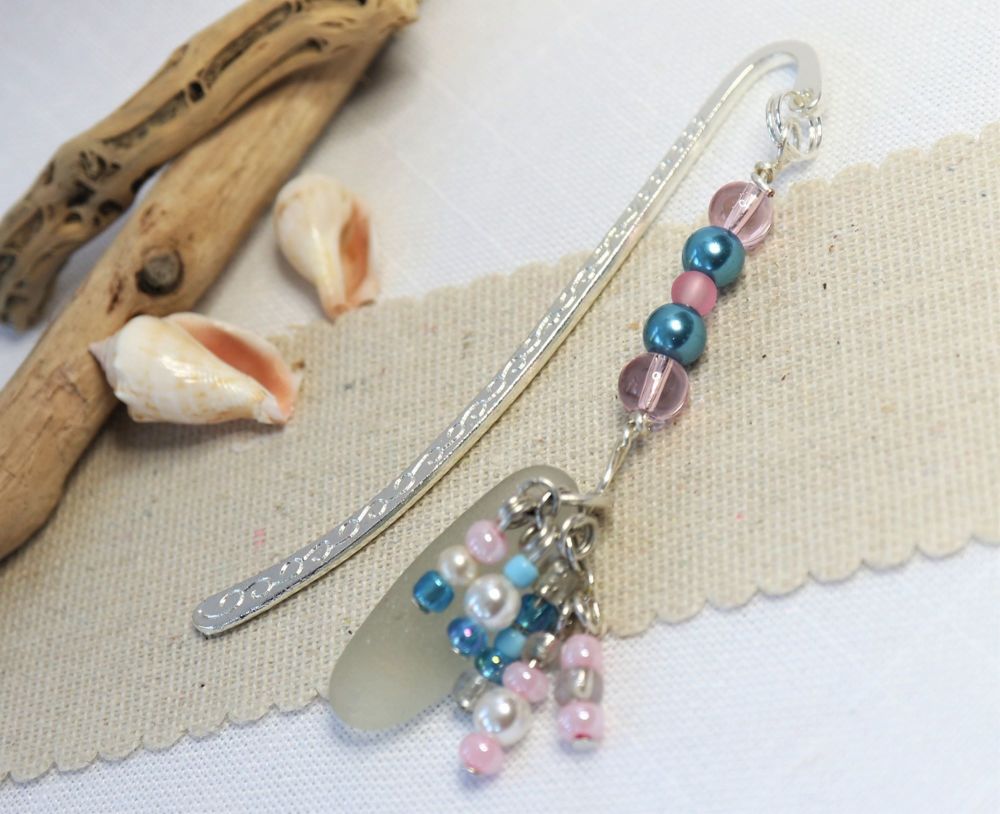 Silver metal bookmark