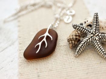 Brown veined leaf